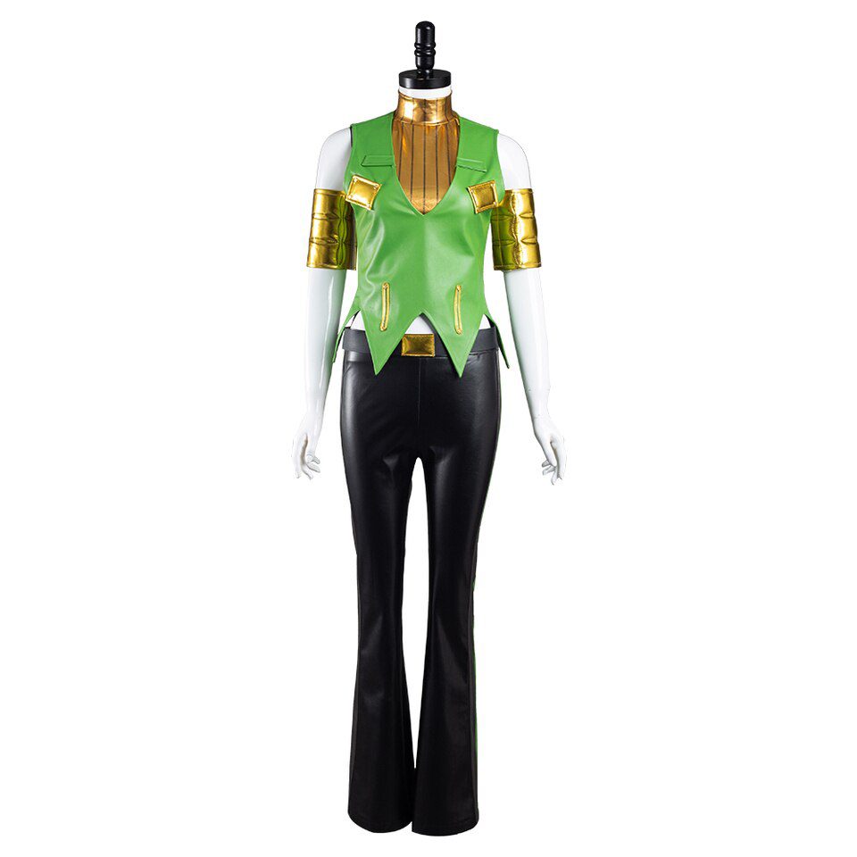 JoJo‘s Bizarre Adventure Cosplay Ermes Costello Vest Pants Suit