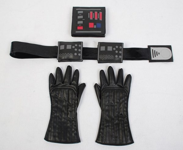 Movie Darth Vader Cosplay Costume Black Uniform Suit Jumpsuit