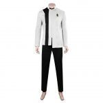Star Discovery Trek S4 Cosplay Costume White Uniform Suit For Men Women