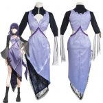 Genshin Impact Beelzebul Raiden Shogun Cosplay Costume