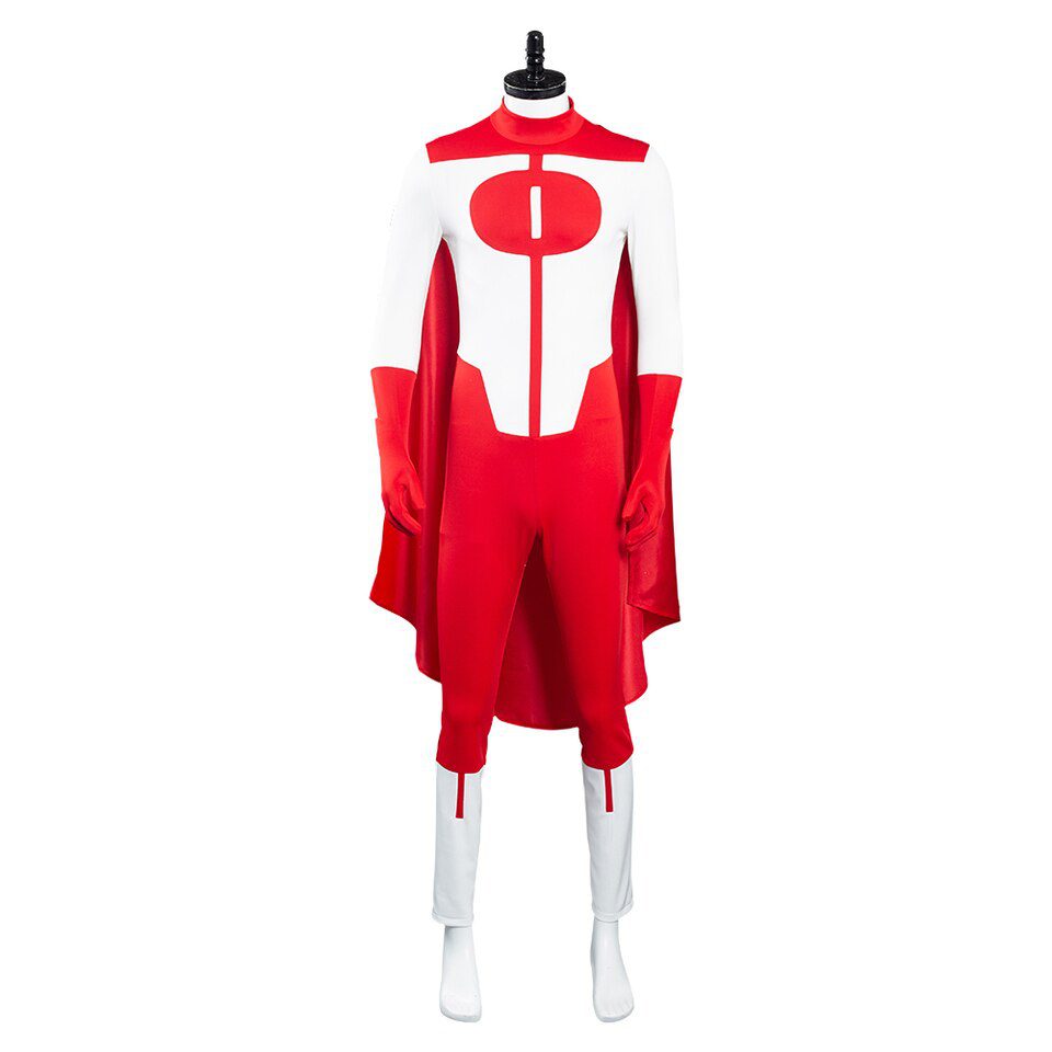 Invincible Omni-Man OmniMan Cosplay Costumes Nolan Grayson Jumpsuit Outfits