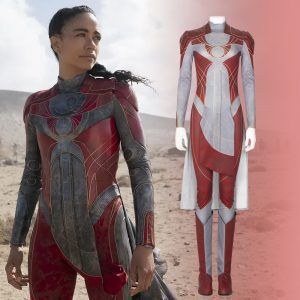 Eternals Makkari Cosplay Costume Superhero Jumpsuit
