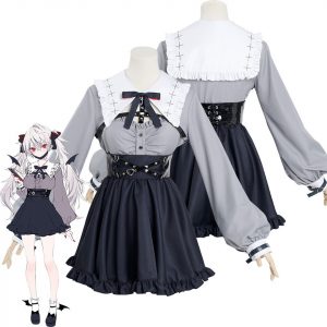 Vtuber Kuzuha Sanya Cosplay Costume For Women