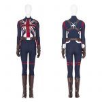 Anime Women Captain Carter Cosplay Costume Suit Peggy Carter Outfits