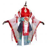 Game Naraka Bladepoint Kurumi Cosplay Costume Kimono Outfit