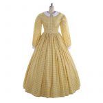 Victorian 1860s Civil War Dickens Ball Gown Medieval Renaissance Historical Period Dress