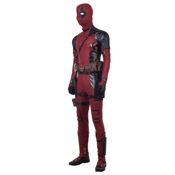 Flash Deadpool Cosplay Costume Wade Winston Wilson Leather Outfits