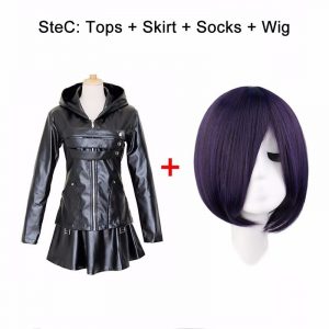 Anime Tokyo Ghoul Touka Kirishima Cosplay Costume Women Fighting Dress