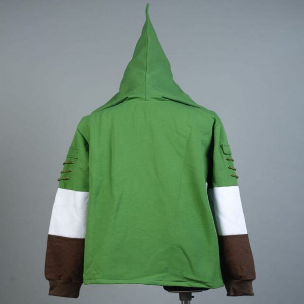 Link Hoodie Men Zipper Jacket Sweater Cosplay Costume