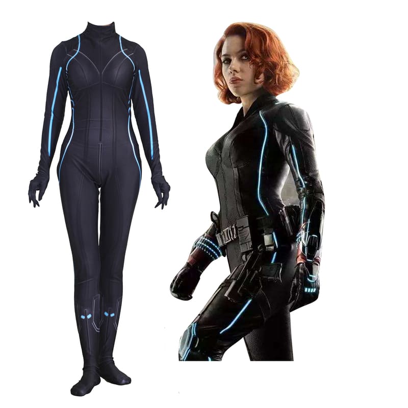 Natasha Romanoff Cosplay Costume Zentai Bodysuit