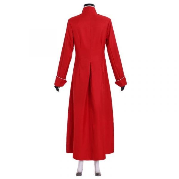 Catholic Priests Clergyman Cassock Red Robe Gown Medieval Ritual lady Robe