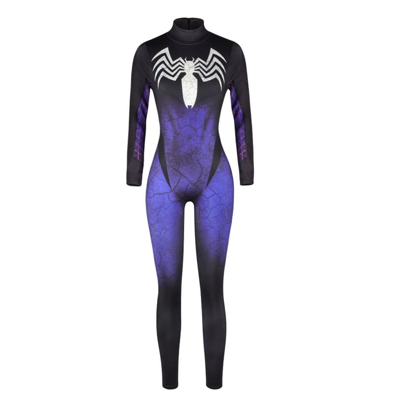 Superhero Sexy Jumpsuit Catsuit Character Eddie Brock Cosplay Costumes
