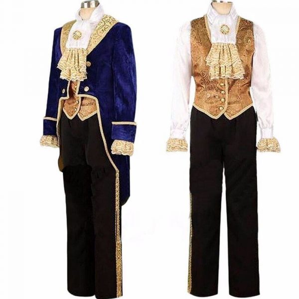 Beauty And The Beast Cosplay Adult Party Suits