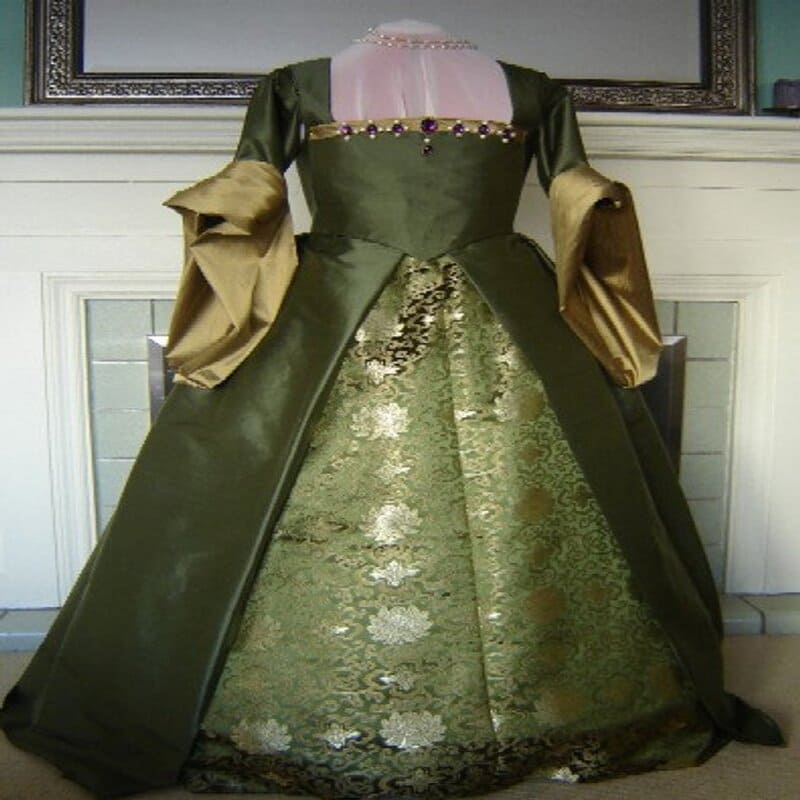 slim fit dress slacks Inspired by Anne Boleyn Six the Musical top and skirt custom made to y –  Mariecosplayshop main image 0