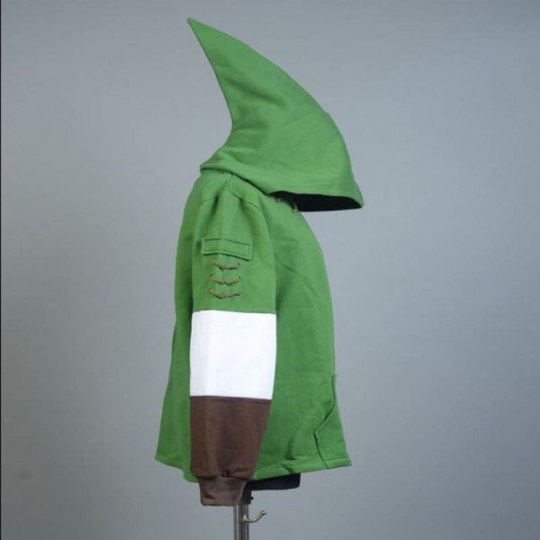 Link Hoodie Men Zipper Jacket Sweater Cosplay Costume