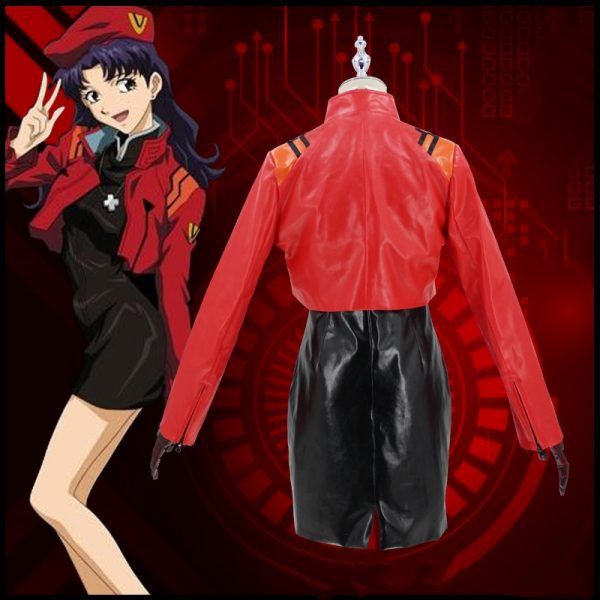 Captain Katsuragi Misato Zerochan Cosplay Costume Jacket