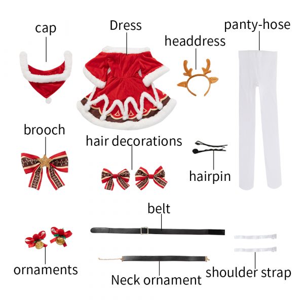 Game Genshin Impact Barbara Cosplay Costume Custom Made