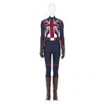 Anime Women Captain Carter Cosplay Costume Suit Peggy Carter Outfits