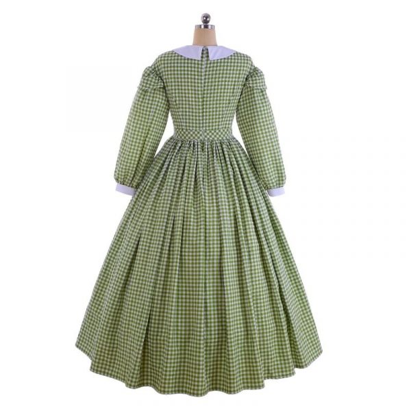 Victorian 1860s Civil War Dickens Ball Gown Medieval Renaissance Historical Period Dress