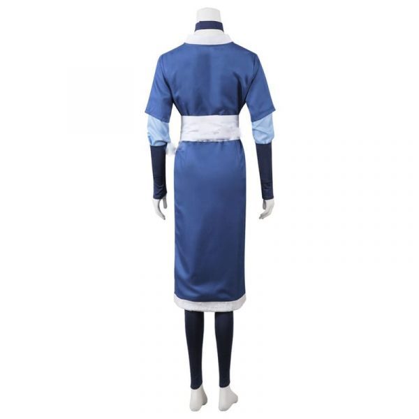Avatar The Last Airbender Katara Cosplay Custom Made Blue Suit