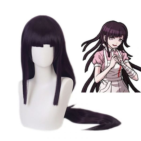 100cm Danganronpa:Trigger Happy Havoc Cosplay Mikan Tsumiki Wigs With Wig Cap
