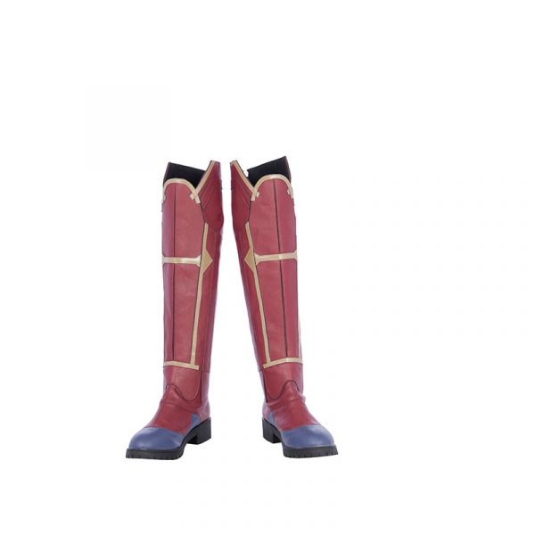Lady Captain Cosplay Costume Superhero Carol Danvers Jumpsuit