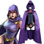 Teen Titans Super Hero Raven Cosplay Costume For Women