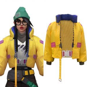 Game Valorant Killjoy Cosplay Adult Jacket Coat Bag Outfits