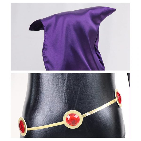 Teen Titans Super Hero Raven Cosplay Costume For Women
