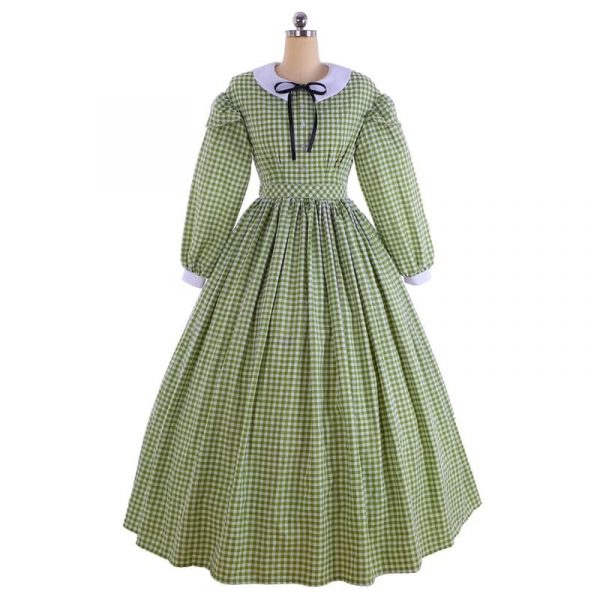 Victorian 1860s Civil War Dickens Ball Gown Medieval Renaissance Historical Period Dress