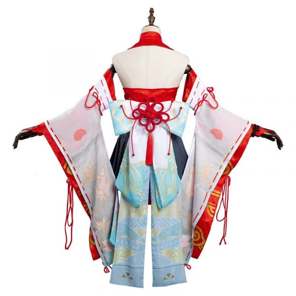 Game Naraka Bladepoint Kurumi Cosplay Costume Kimono Outfit