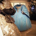 Donkey Skin Princess Ball Gown Quinceanera Dresses Medieval Royal Family Princess Cosplay Costume