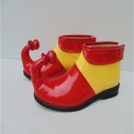 Adult Kids Clown Cosplay shoes Naughty Harlequin Fancy Fantasia Infantil Party Shoes