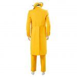 The Mask Jim Carrey Cosplay Costume Monster Yellow Uniform Suit
