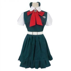Anime Danganronpa 2 Despair Sonia Nevermind Cosplay Costume Woman JK School Uniform