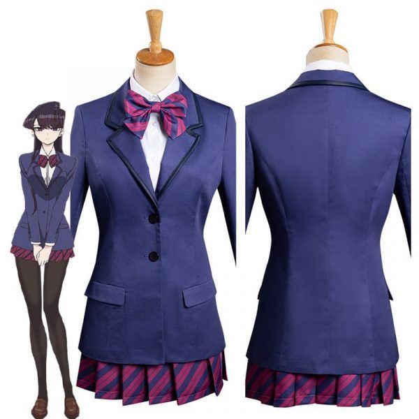 Anime Komi Can‘t Communicate – Shouko Komi Cosplay Costume Uniform Outfits