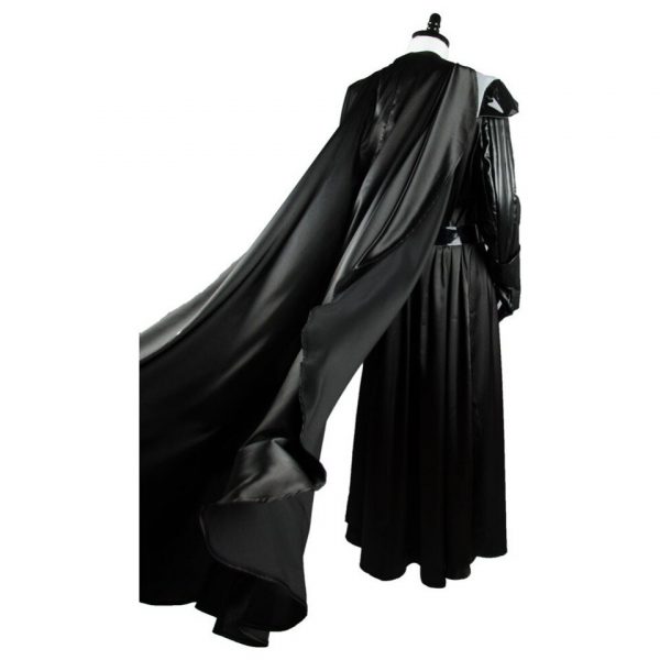 Movie Darth Vader Cosplay Costume Black Uniform Suit Jumpsuit