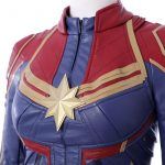 Lady Captain Cosplay Costume Superhero Carol Danvers Jumpsuit