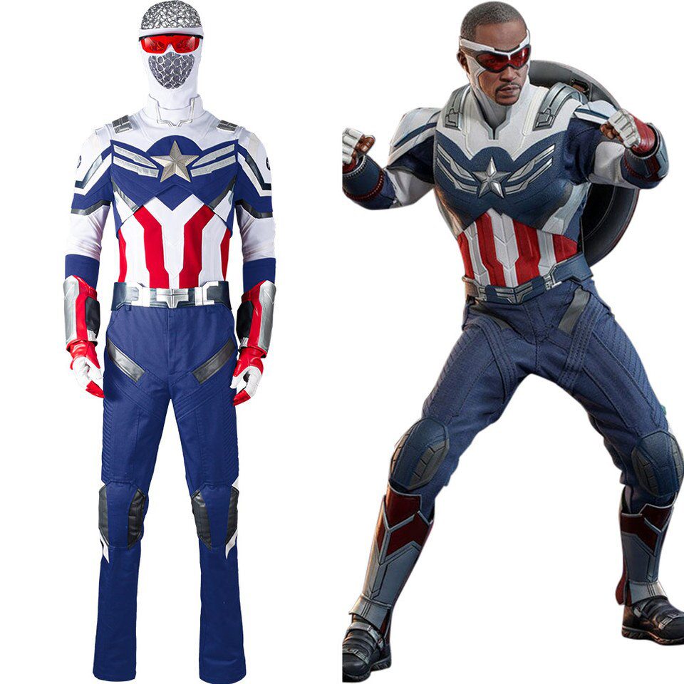 The Falcon And The Winter Soldier Cosplay Costume Outfits
