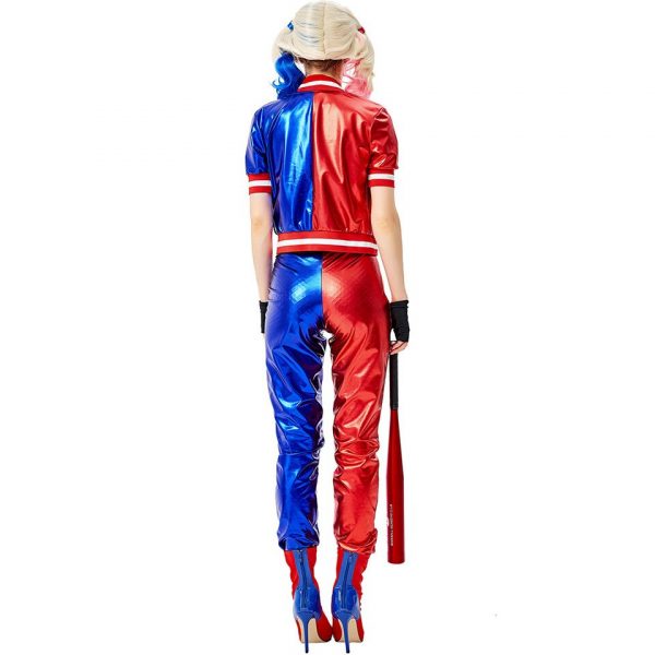 Halloween Ladies Harley Joker Quinn Cosplay Costume For Women