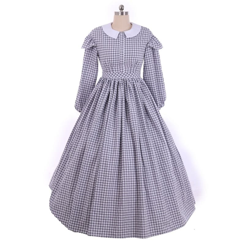 Victorian 1860s Civil War Dickens Ball Gown Medieval Renaissance Historical Period Dress