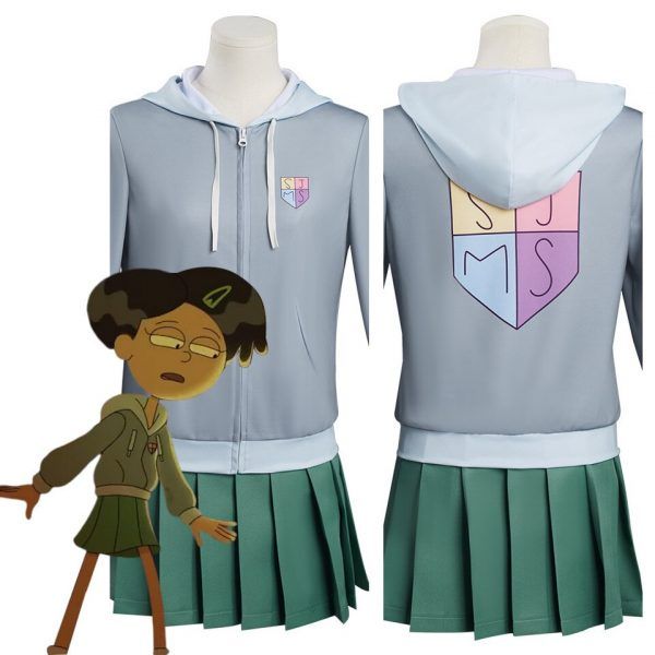 Amphibia Cosplay Marcy Wu Cosplay Costume Outfits Uniform