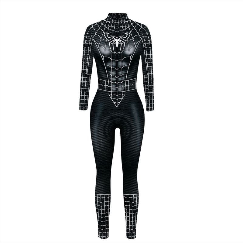 Superhero Sexy Jumpsuit Catsuit Character Eddie Brock Cosplay Costumes