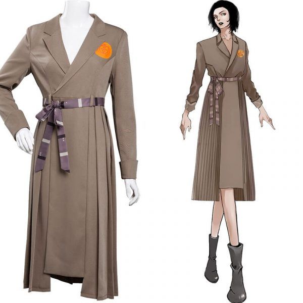 Loki TVA Time Variance Authority Cosplay Costume For Women
