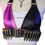 LoL Jinx Skin Cosplay Costume Outfits (1)