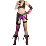 LoL Jinx Skin Cosplay Costume Outfits (1)