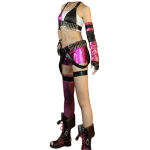 LoL Jinx Skin Cosplay Costume Outfits (1)