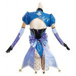 Genshin Impact Mona Cosplay Costume Bunny Girls Jumpsuit