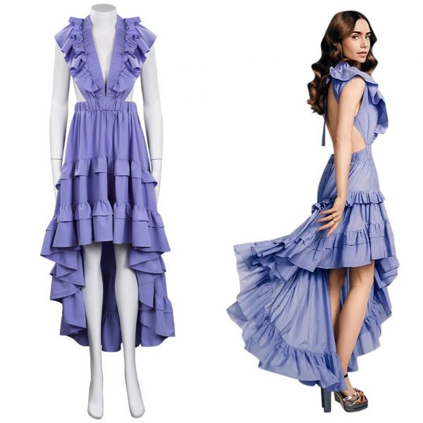 Emily in Paris Season 2 Cosplay Costume Outfits