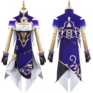 Game Genshin Impact Lisa Cosplay Costume Uniform